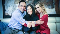 Aiden Ashley And Jasmin Luv - Foster Daughter Accepts Affection