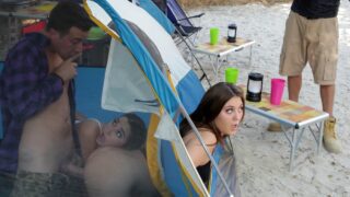 Karlee Grey And JoJo Kiss – In Tents Fucking Part 2