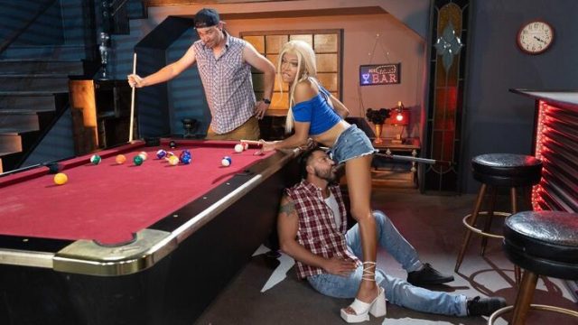 TransAngels – Lola Morena & Dominic Pacifico – Snooker Slut Gets Screwed