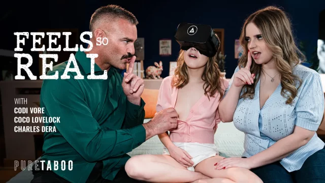 Codi Vore, Coco Lovelock Feels So Real – PureTaboo