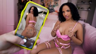 Thick Ebony Hottie Romy Indy Lets Him Cum Inside Her To Get over His Girlfriend – SisLovesMe