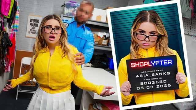 Aria Banks – Bra Stuffing Brat – Shoplyfter