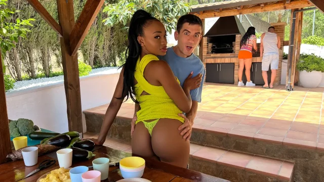 Malia Lenoir – Sneaky Sex At Backyard BBQ – RKPrime