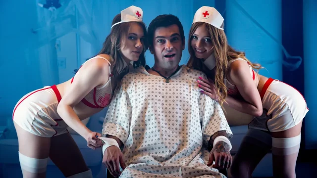 Myra Moans, Rose Caarter – Escape And Well Suck Your Dick For Halloween – CumSwappingSis