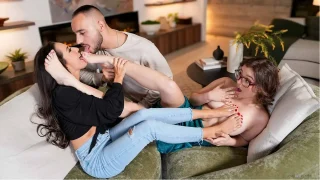 Leana Lovings, Freya Von Doom – Three is Better Than One – LoveHerFilms
