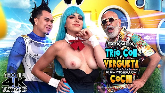 Michelle Dom – A Threesome With The Prince Of Saiya-Boners And Basty Roshy – SexMex