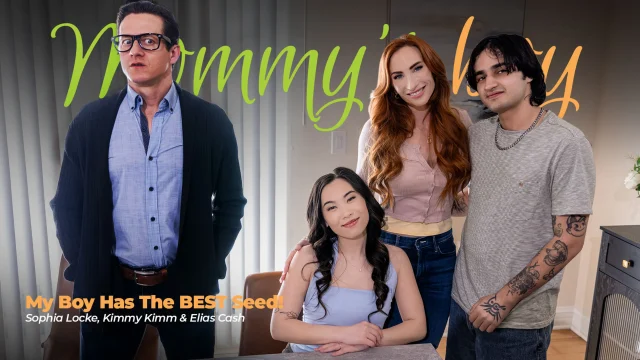 Sophia Locke, Kimmy Kimm – My Boy Has The BEST Seed – MommysBoy